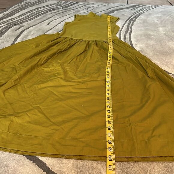 NWOT Free People Free-Est Midi Dress Avocado Oil - Picture 5 of 9